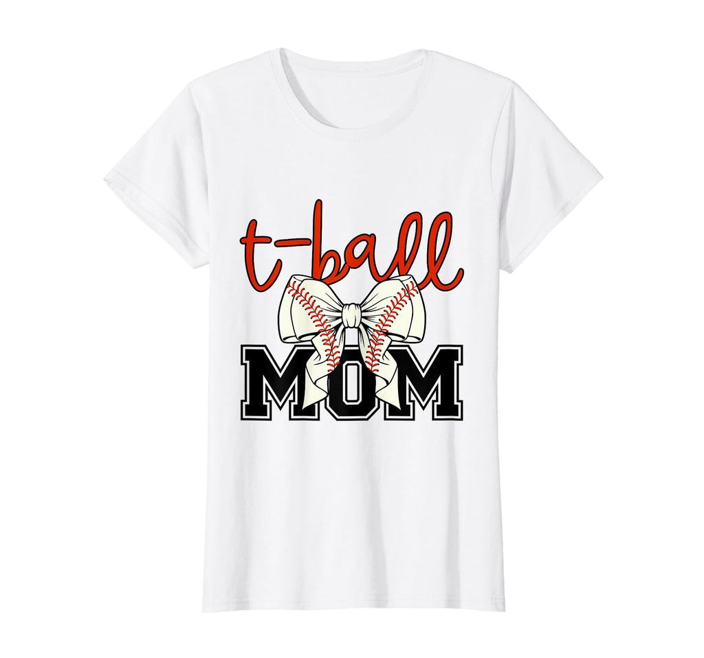 Womens T Ball Mama Baseball Tball Mom T-Shirt - Casual Everyday Wear Unisex - T-Shirt, Sweatshirt, Hoodie