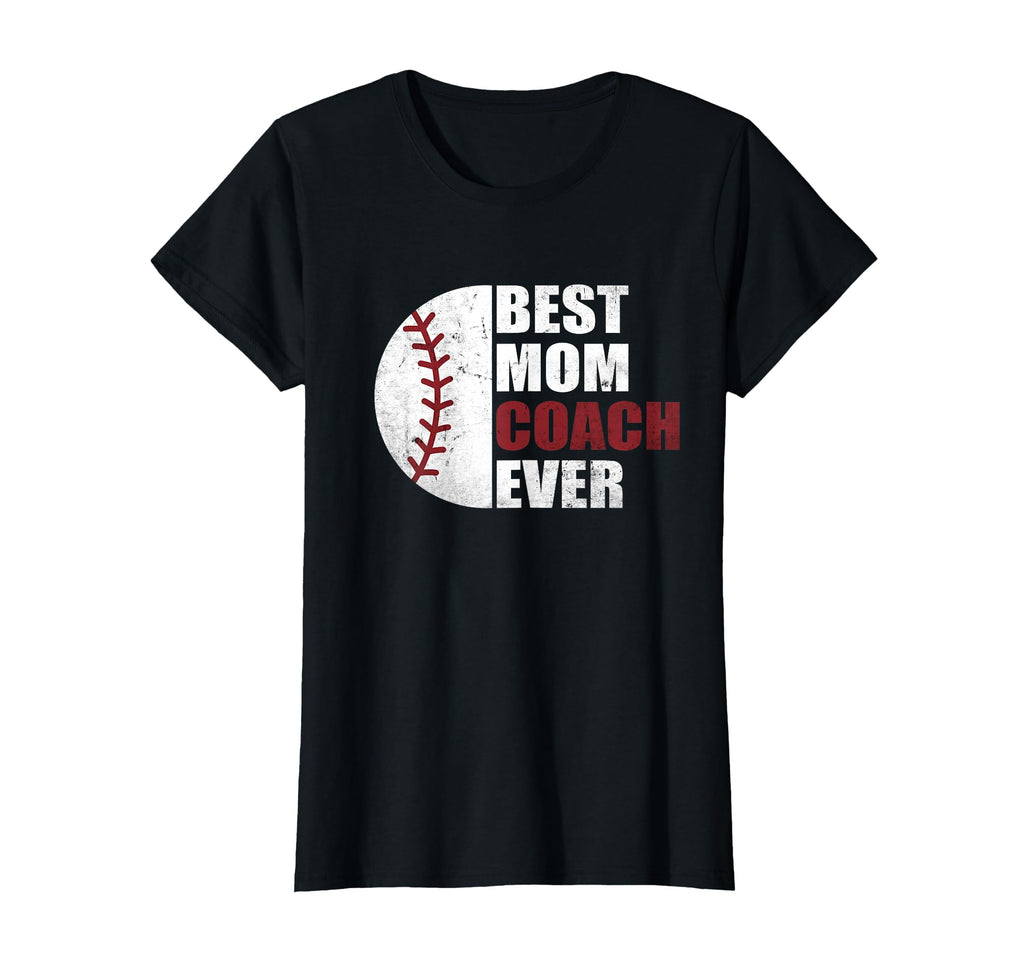 Best Baseball Mom Coach Ever Mother T-Shirt - Trendy Graphic for Adults - T-Shirt, Sweatshirt, Hoodie
