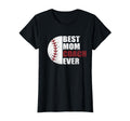 Best Baseball Mom Coach Ever Mother T-Shirt - Trendy Graphic for Adults - T-Shirt, Sweatshirt, Hoodie