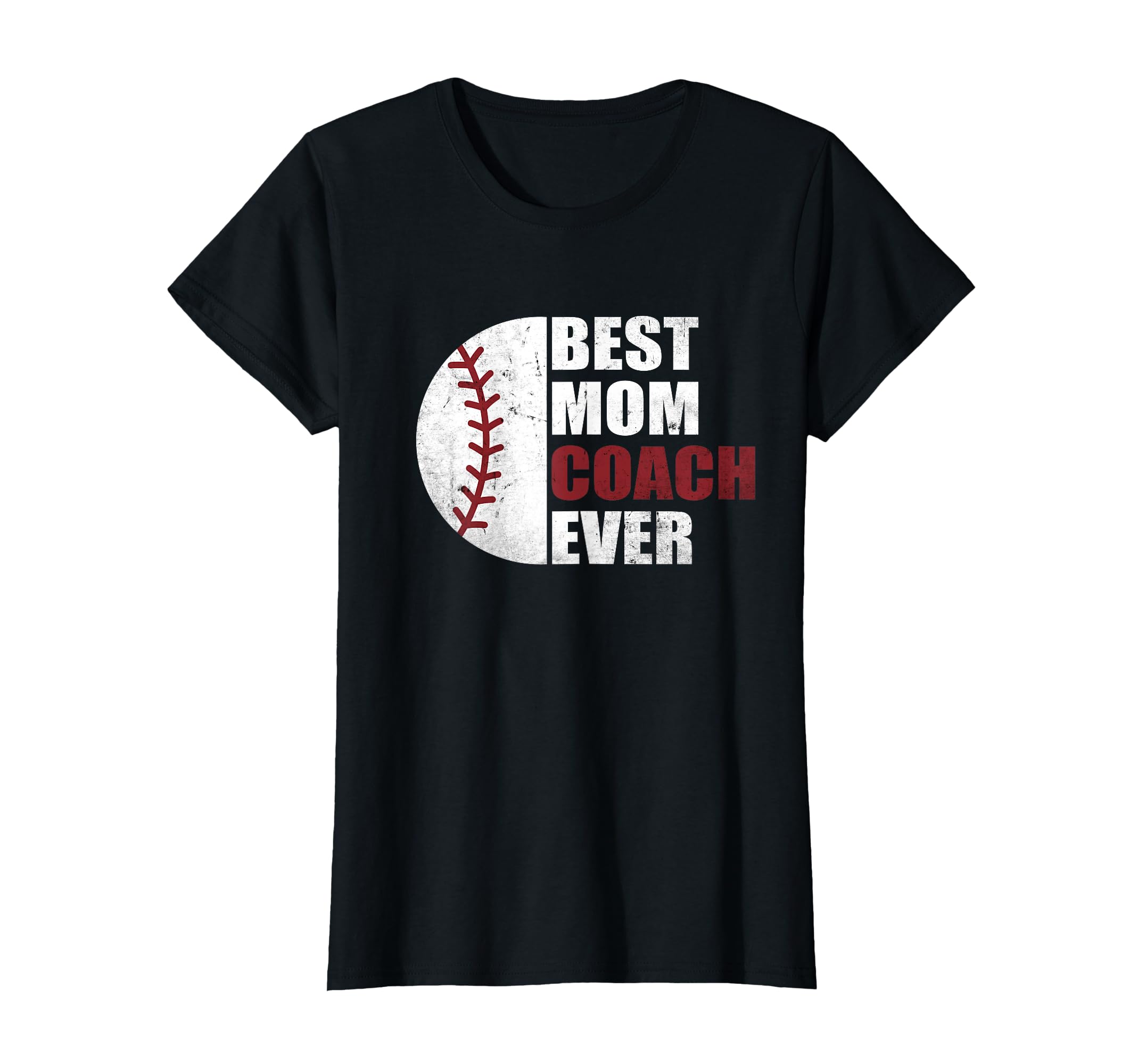 Best Baseball Mom Coach Ever Mother T-Shirt - Trendy Graphic for Adults - T-Shirt, Sweatshirt, Hoodie