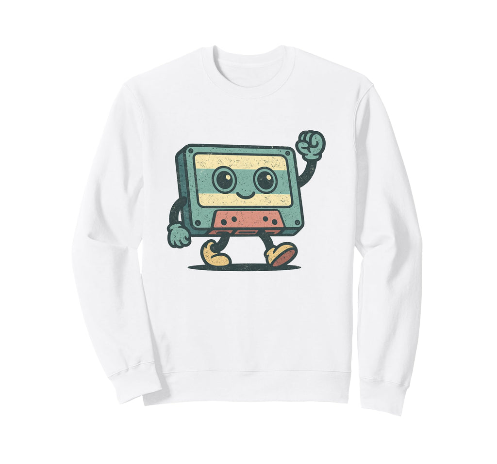 Cassette Days Old Tape Sweatshirt - Unique Graphic for Adults - T-Shirt, Sweatshirt, Hoodie