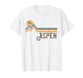 Aspen Colorado 70S 80S Distressed T-Shirt - Trendy Graphic Men Women - T-Shirt, Sweatshirt, Hoodie