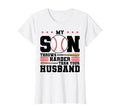 Womens My Son Throws Harder Than Your T-Shirt - Minimalist Print Unisex - T-Shirt, Sweatshirt, Hoodie