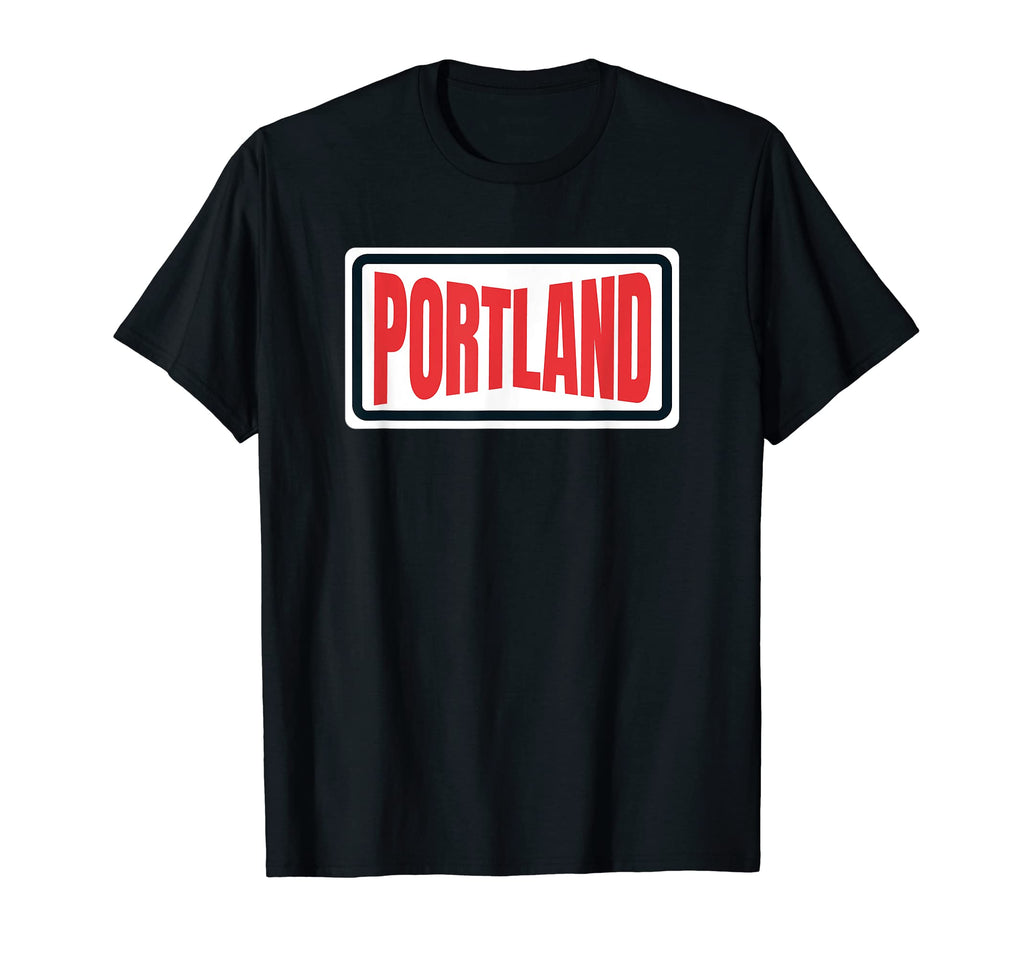 Red Portland Striped Portland Red Old T-Shirt - Trendy Graphic Unisex - T-Shirt, Sweatshirt, Hoodie