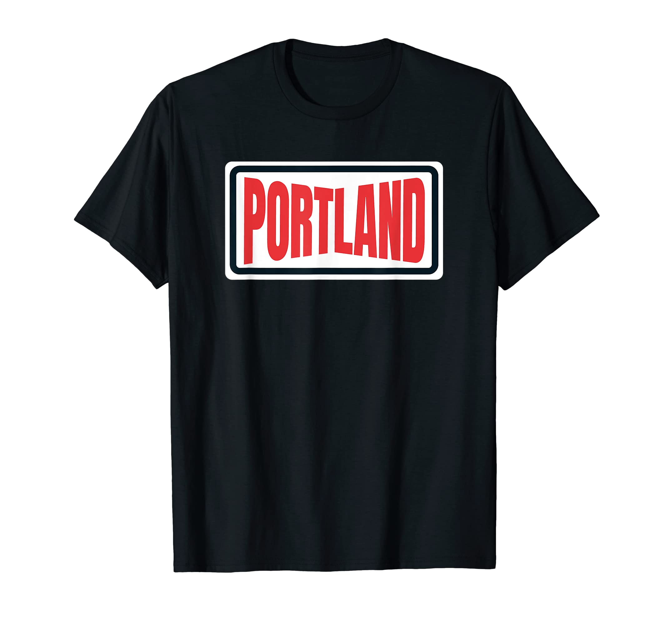 Red Portland Striped Portland Red Old T-Shirt - Trendy Graphic Unisex - T-Shirt, Sweatshirt, Hoodie