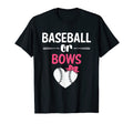 Team Or Team Baseballs Or Bows Gender T-Shirt - Trendy Graphic for Adults - T-Shirt, Sweatshirt, Hoodie