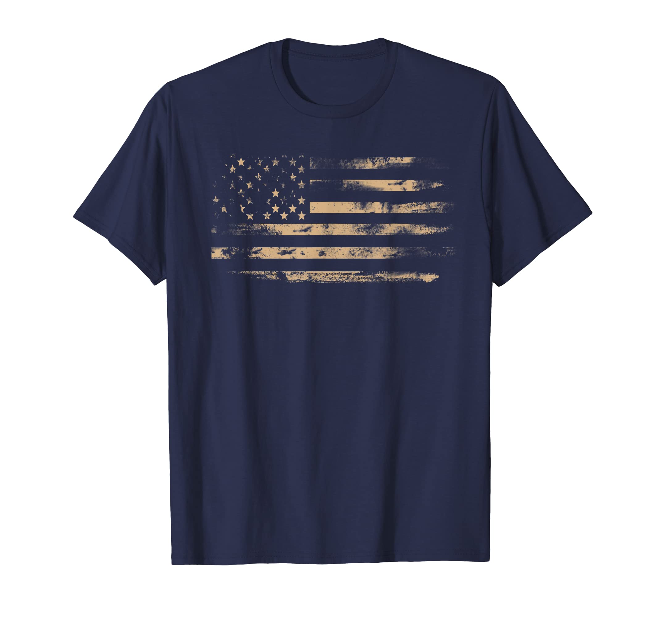 Distressed American Flag Usa Flags T-Shirt - Trendy Graphic for Adults - T-Shirt, Sweatshirt, Hoodie