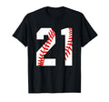 21 Baseball Laces Baseball Mom Jersey T-Shirt - Streetwear Style Unisex - T-Shirt, Sweatshirt, Hoodie