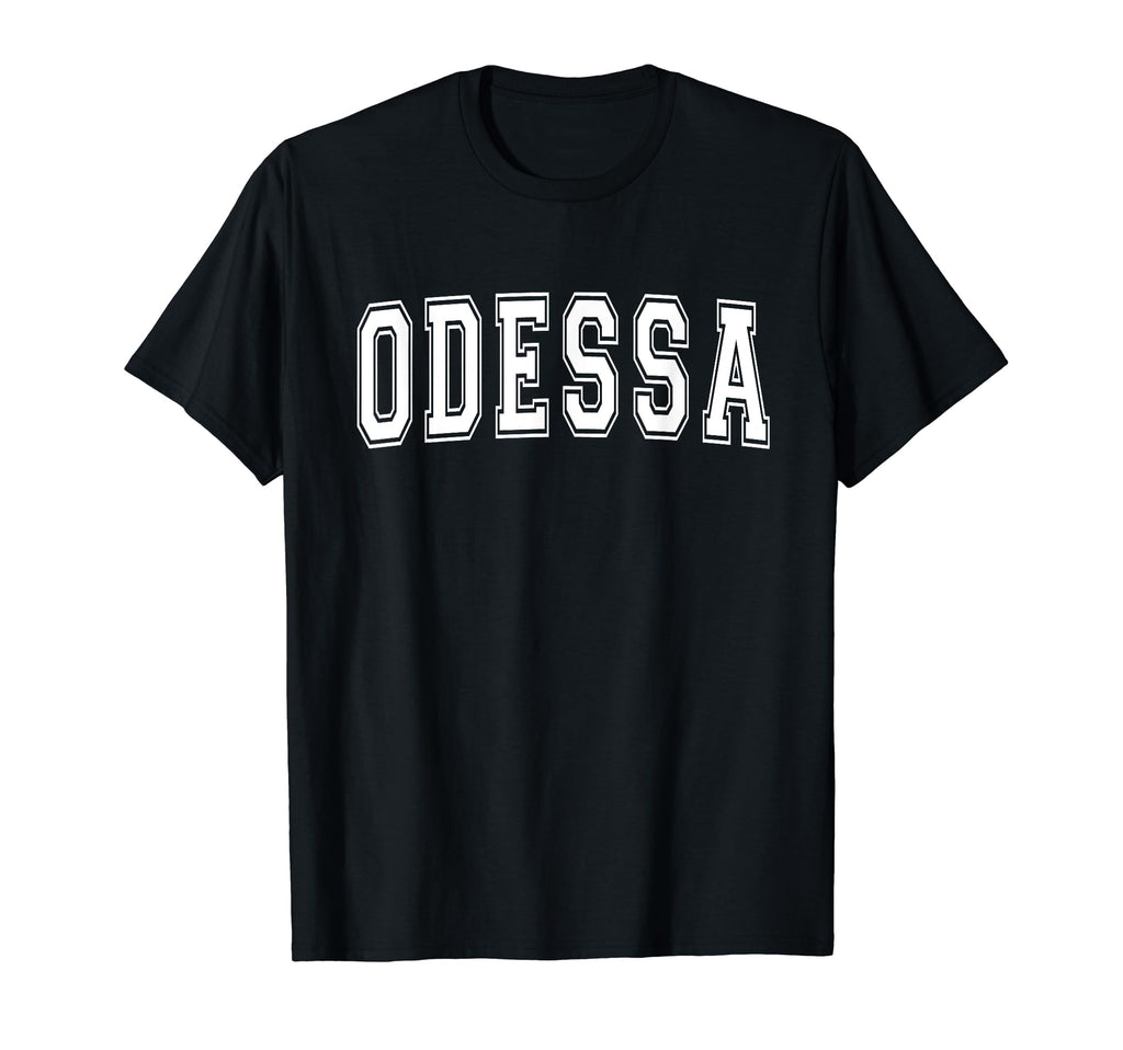 Odessa Tx Texas Usa Sports Varsity T-Shirt - Graphic Print Men Women - T-Shirt, Sweatshirt, Hoodie