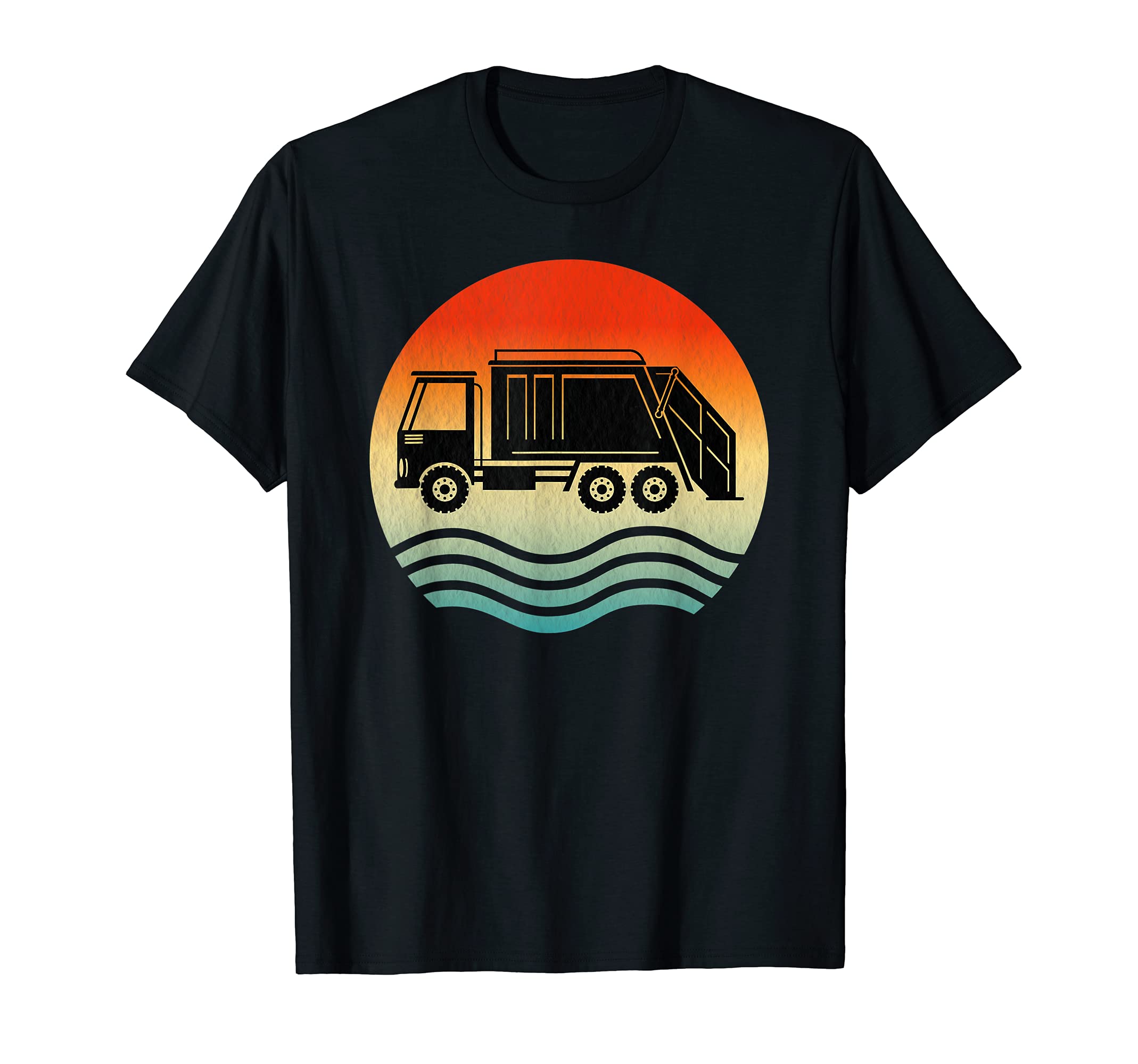 Garbage Truck Recycling Trash T-Shirt - Fun Novelty Design Men Women - T-Shirt, Sweatshirt, Hoodie