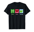 Peace Love Turtle T-Shirt - Fun Novelty Design for Adults - T-Shirt, Sweatshirt, Hoodie