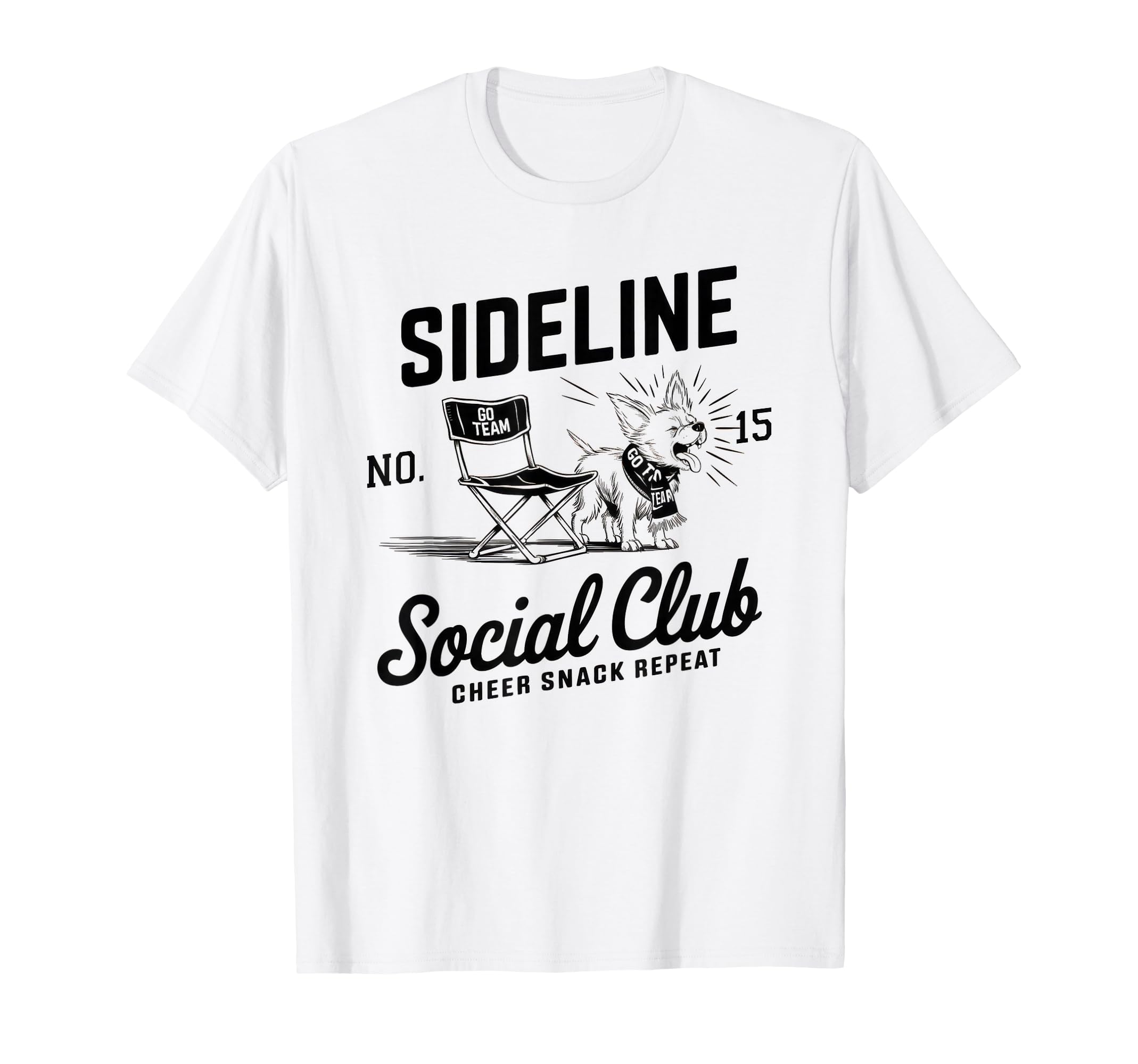 Sideline Social Club Soccer Mom Game T-Shirt - Unique Graphic for Adults - T-Shirt, Sweatshirt, Hoodie