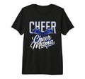 Cheer Mom Mother Bow Cheerleader T-Shirt - Casual Everyday Wear Men Women - T-Shirt, Sweatshirt, Hoodie