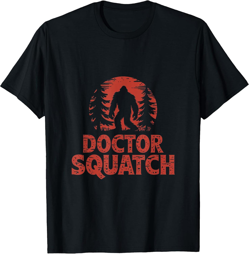Walking Sasquatch Doctor Squatch - Adult & Kids T-Shirts, Sweatshirts & Hoodies apparel design preview 1