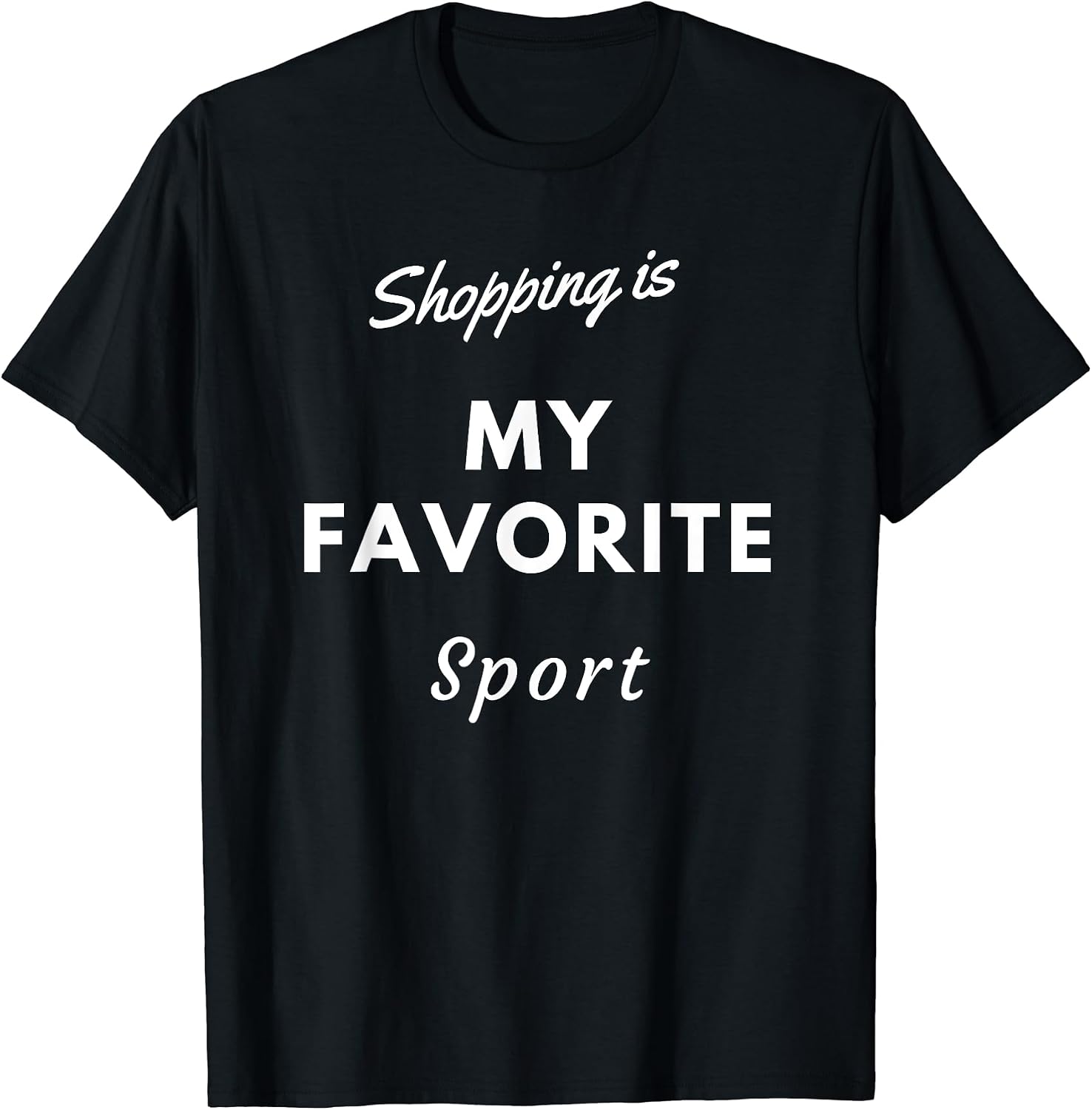 Shop 'til you drop - Adult & Kids T-Shirts, Sweatshirts & Hoodies apparel design preview 1