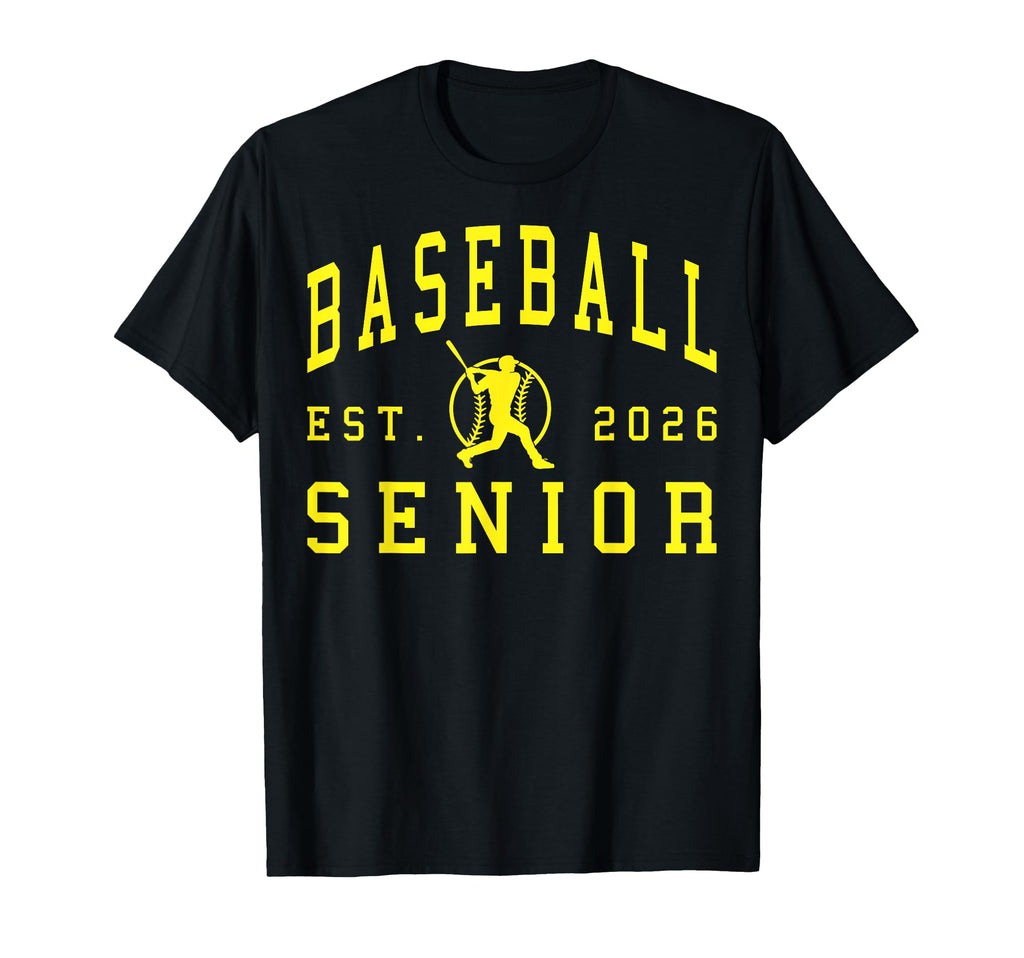 Baseball Senior Night Baseball Senior 2026 T-Shirt - Graphic Print Unisex - T-Shirt, Sweatshirt, Hoodie