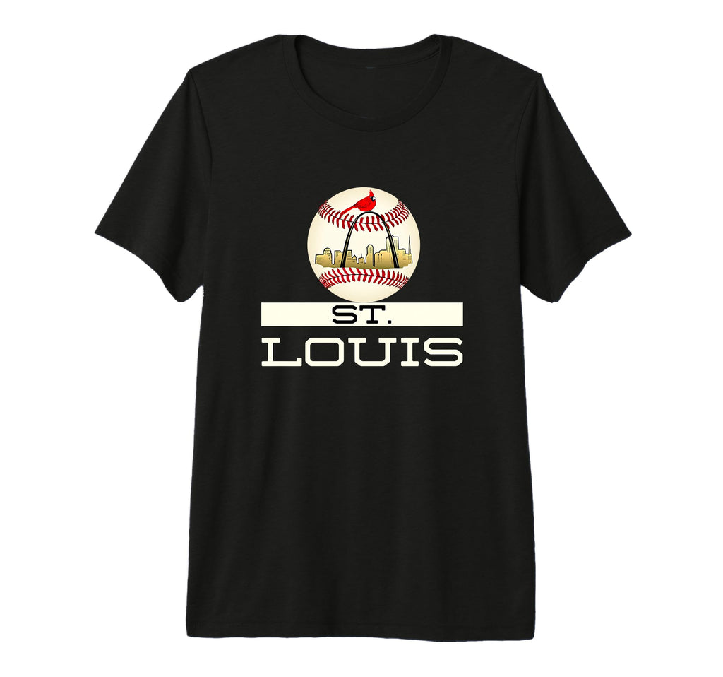 Saint Louis Red Cardinal Baseball T-Shirt - Aesthetic Graphic Unisex - T-Shirt, Sweatshirt, Hoodie