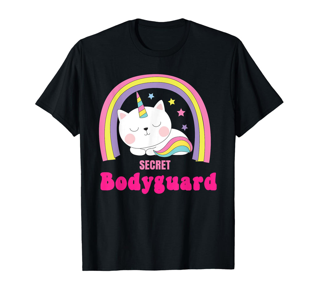 Secret Bodyguard Shirts Rainbow T-Shirt - Casual Everyday Wear Men Women - T-Shirt, Sweatshirt, Hoodie