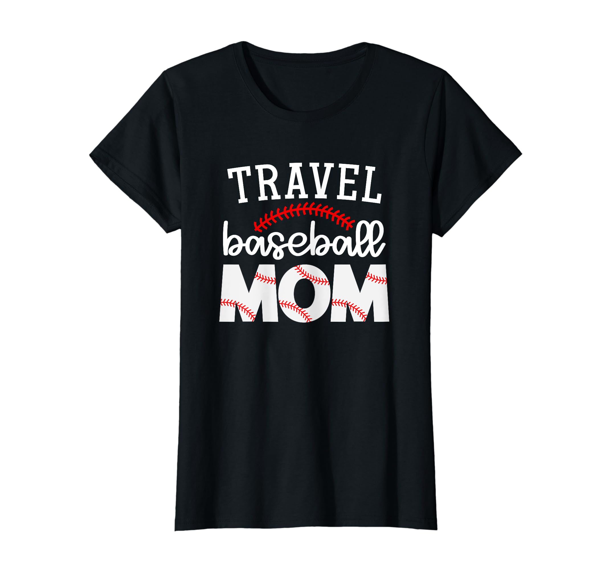 Travel Baseball Mom Gift Baseball T-Shirt - Custom Art Print Men Women - T-Shirt, Sweatshirt, Hoodie