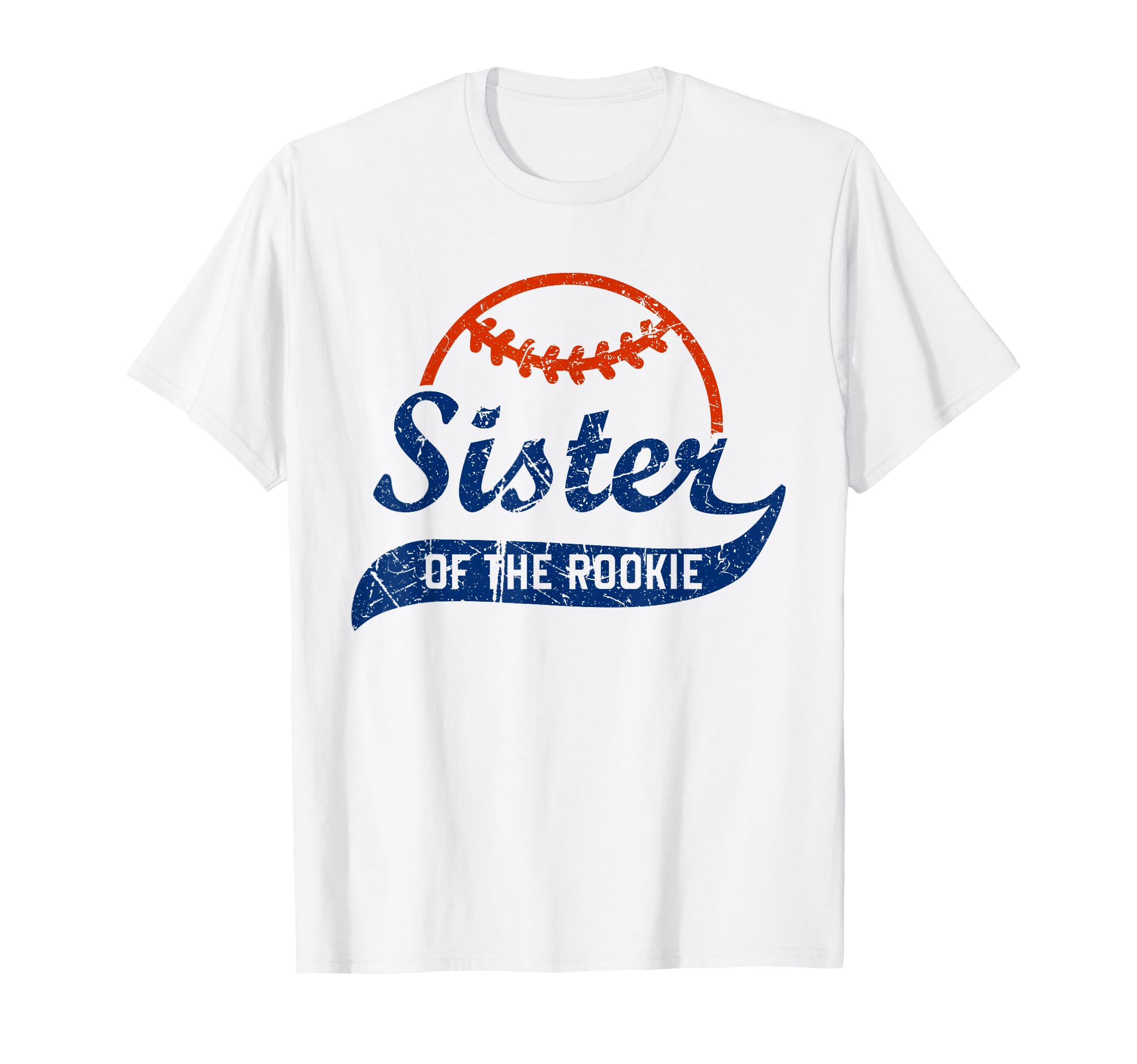 Funny Baseball Sister Rookie T-Shirt - Novelty Apparel for Adults - T-Shirt, Sweatshirt, Hoodie