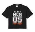 Proud Mom Baseball Player Number 5 Sweatshirt - Unique Graphic Men Women - T-Shirt, Sweatshirt, Hoodie