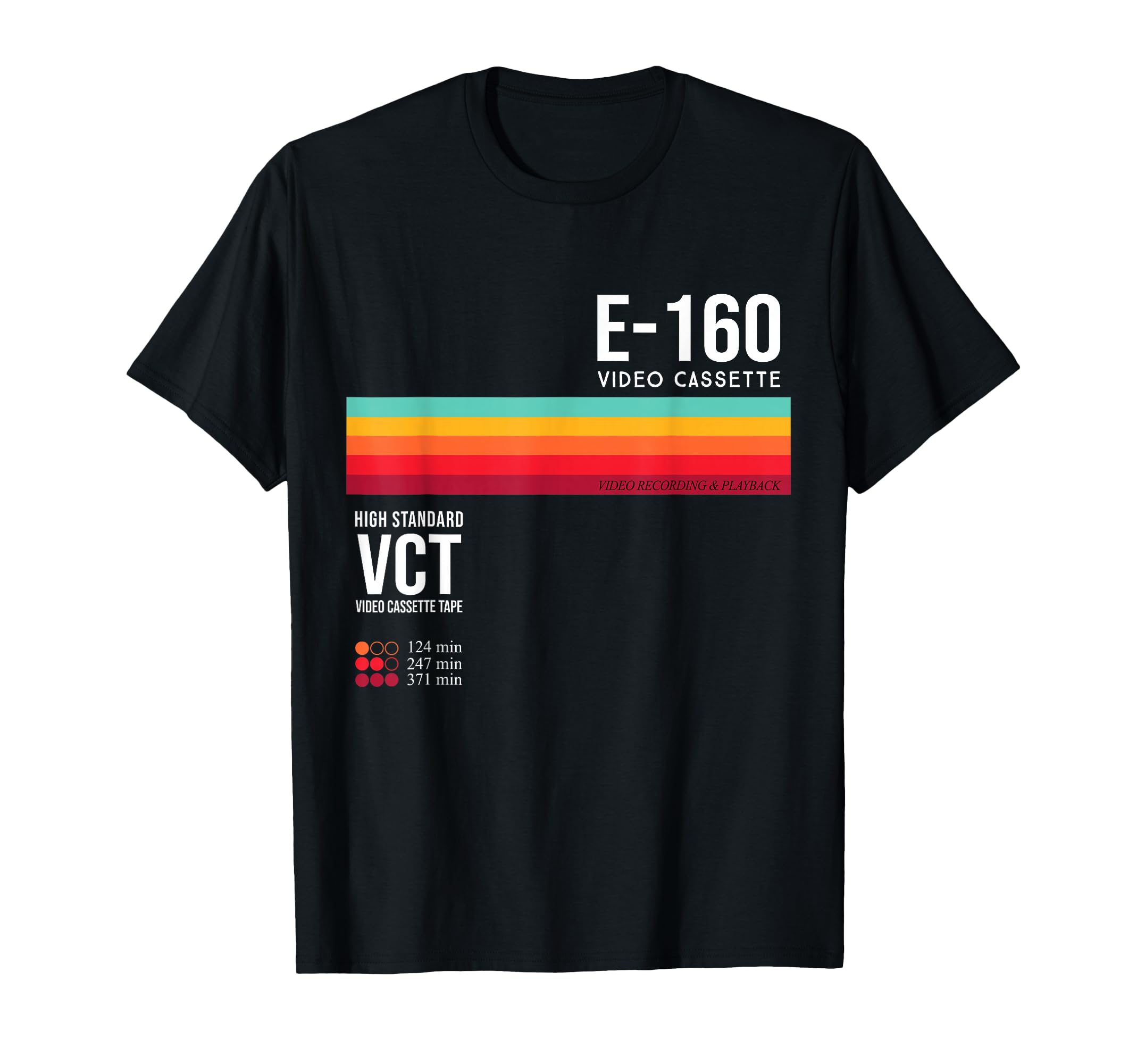 80S Video Cassette Tape T-Shirt - Graphic Print Men Women - T-Shirt, Sweatshirt, Hoodie