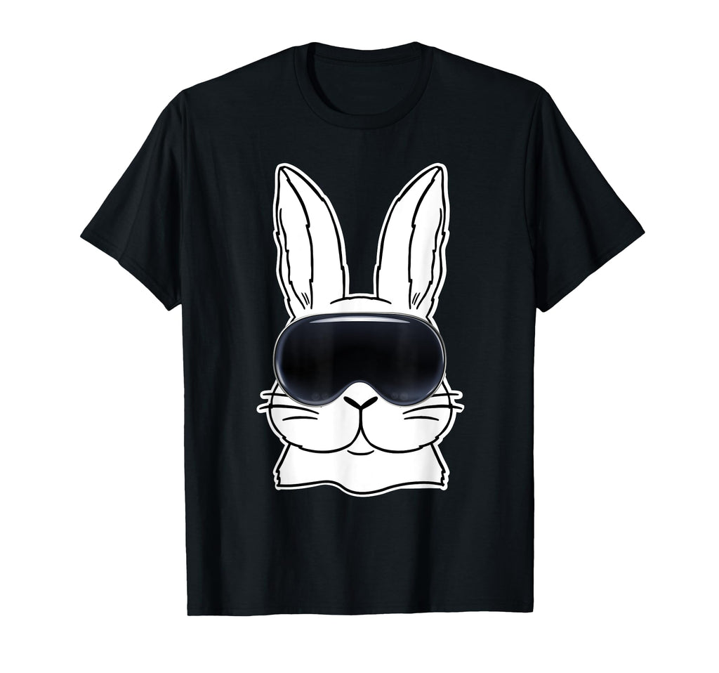 Happy Bunny Vr Glasses Metaver Easter Day T-Shirt - Trendy Graphic Unisex - T-Shirt, Sweatshirt, Hoodie
