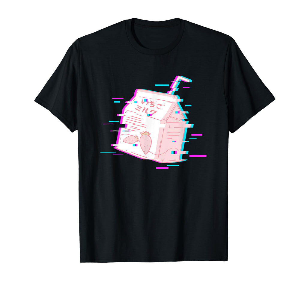 Japanese Vaporwave Aesthetic T-Shirt - Fun Novelty Design for Adults - T-Shirt, Sweatshirt, Hoodie