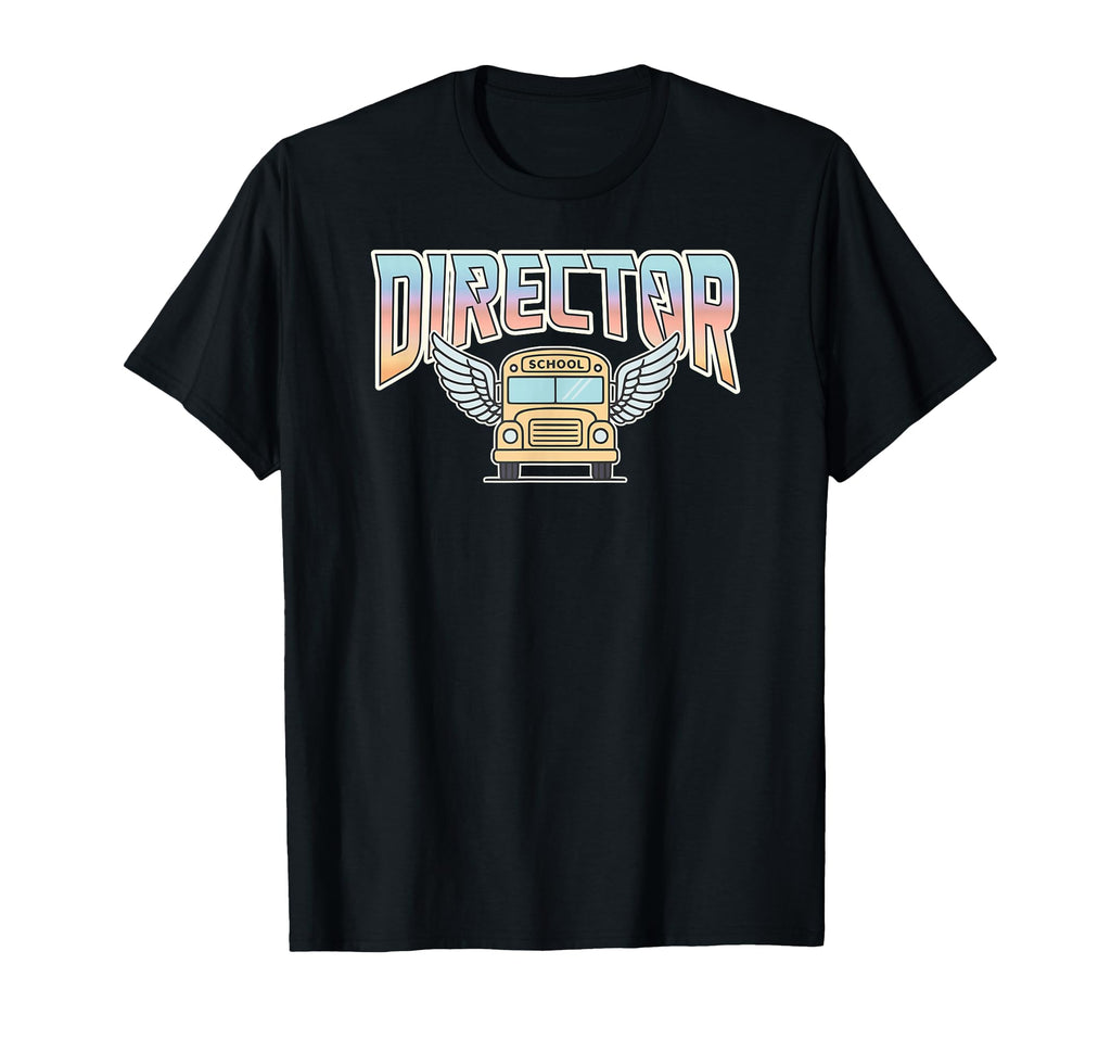 School Director Bus Rock Band T-Shirt - Minimalist Print for Adults - T-Shirt, Sweatshirt, Hoodie