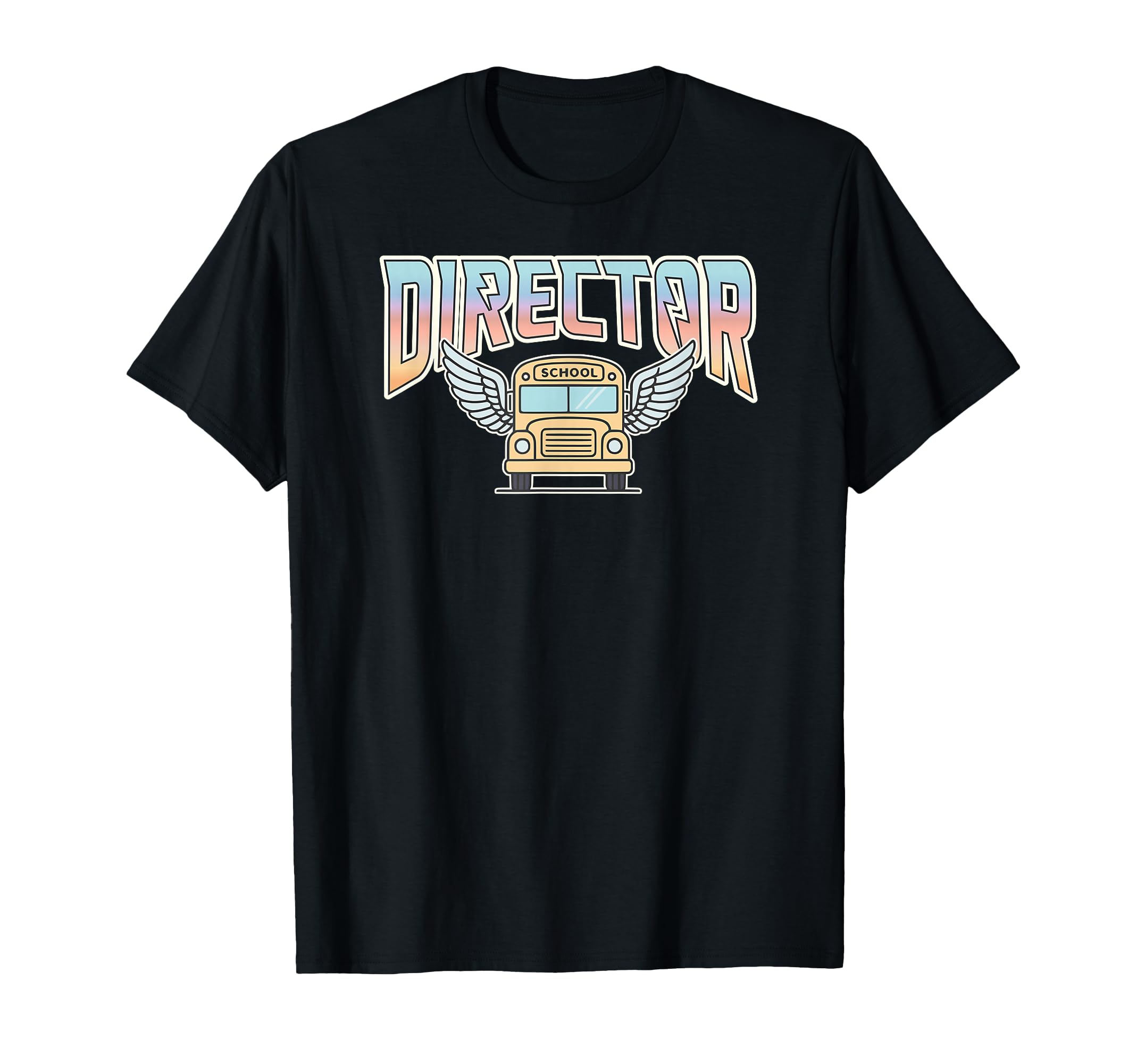 School Director Bus Rock Band T-Shirt - Minimalist Print for Adults - T-Shirt, Sweatshirt, Hoodie