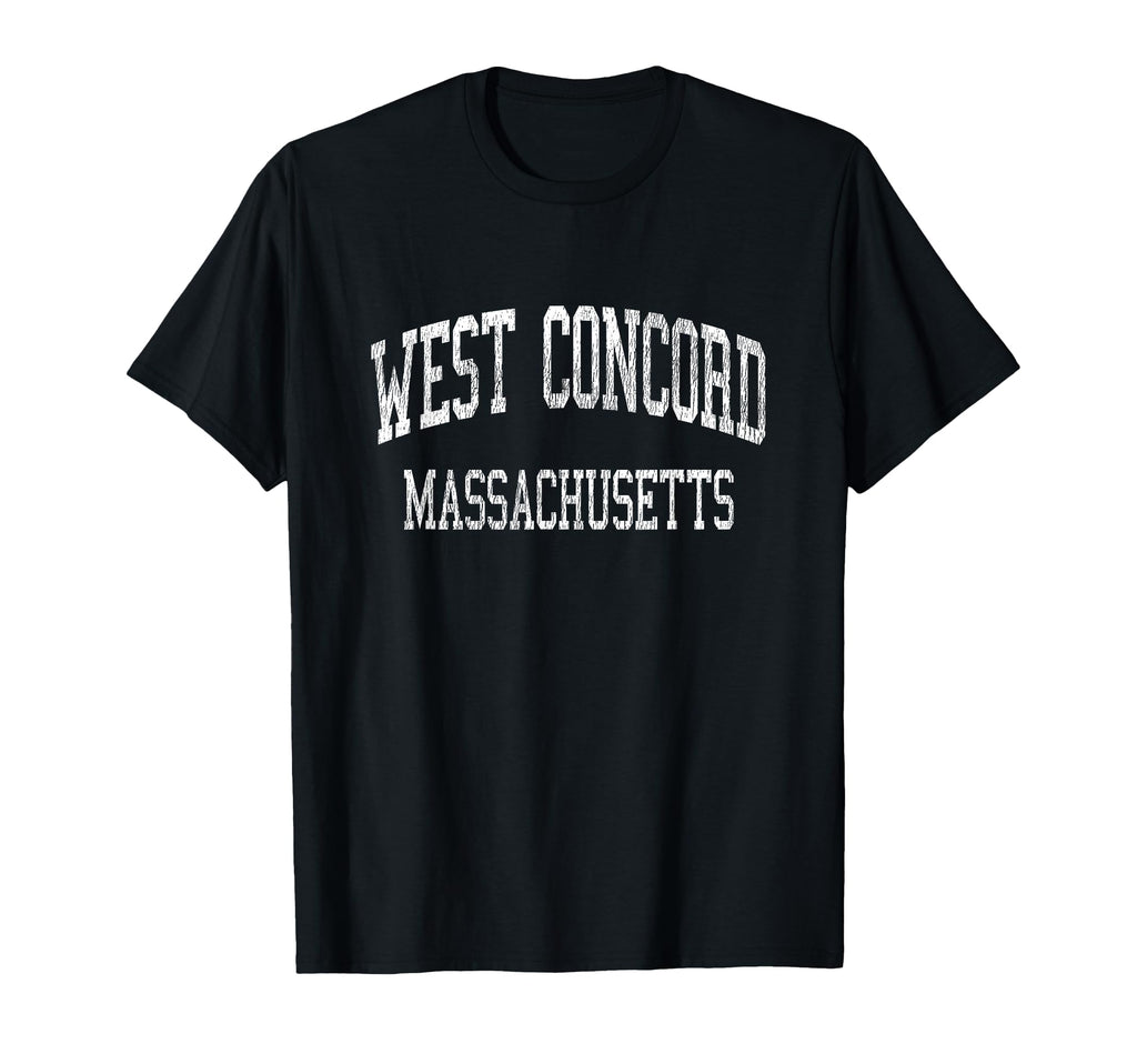 West Concord Massachusetts Ma Athletic T-Shirt - Trendy Graphic Men Women - T-Shirt, Sweatshirt, Hoodie