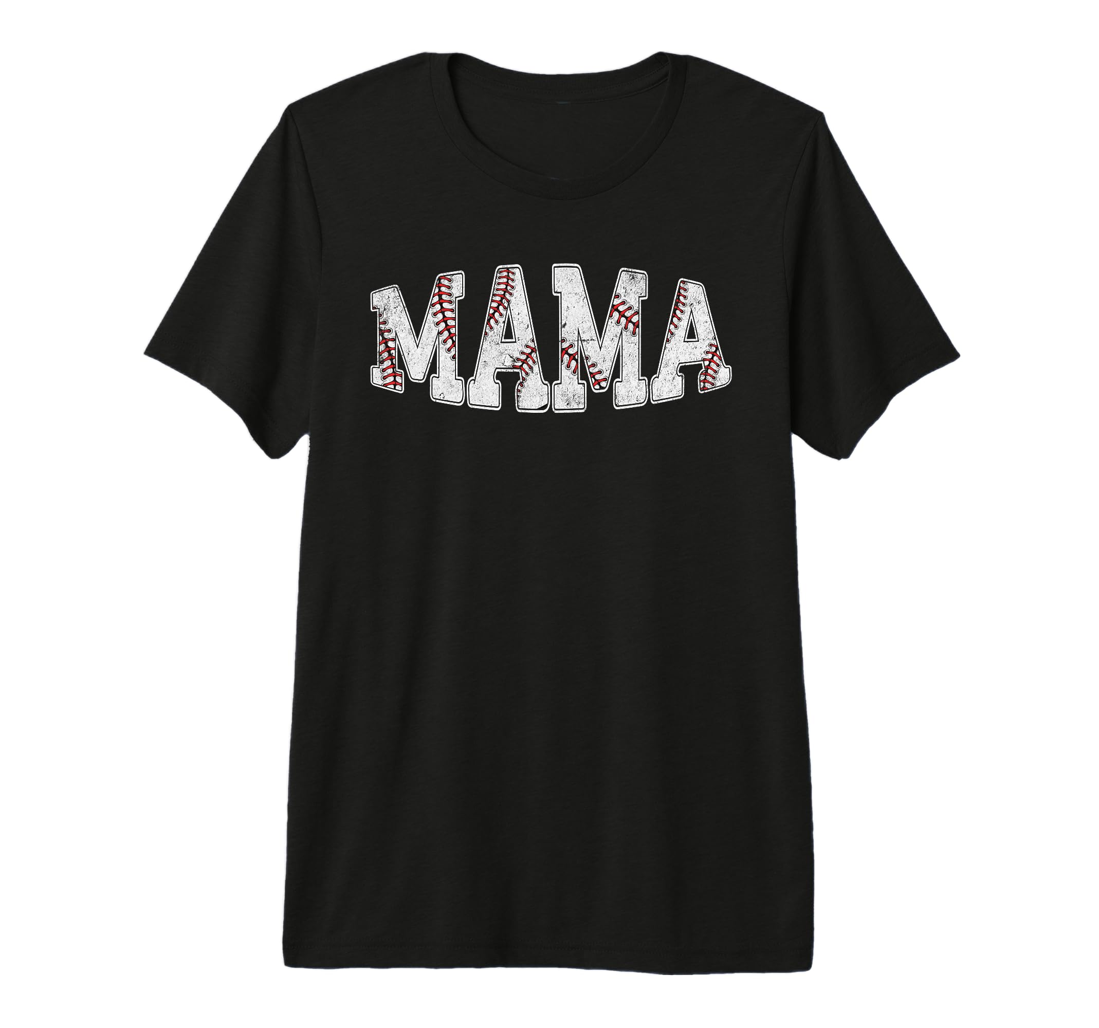 Baseball Mama Mom Mothers Day Tri Blend T-Shirt - Novelty Apparel Unisex - T-Shirt, Sweatshirt, Hoodie
