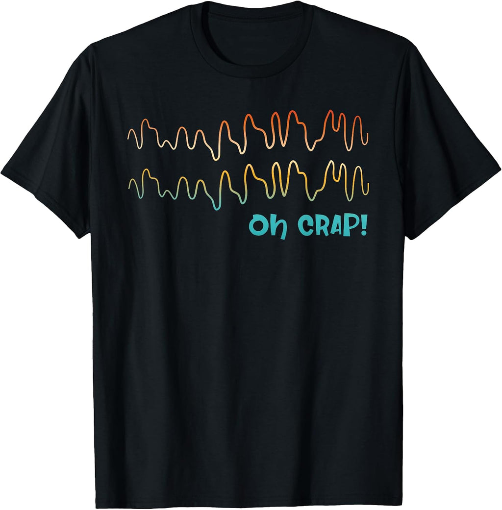 Oh Crap! Quote - Adult & Kids T-Shirts, Sweatshirts & Hoodies apparel design preview 1