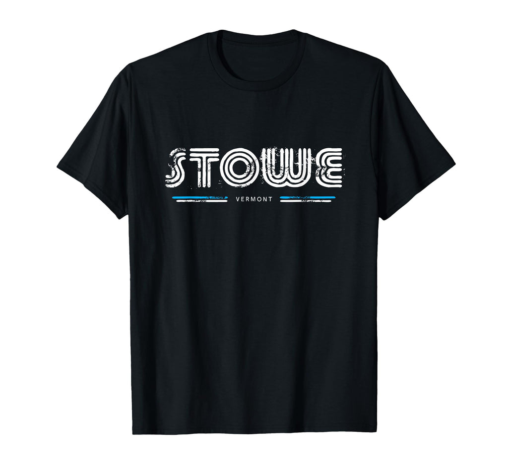 Stowe Vermont Vt 70S 80S Type T-Shirt - Trendy Graphic Men Women - T-Shirt, Sweatshirt, Hoodie