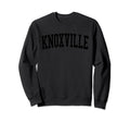 Knoxville Tn Distressed Black Varsity Sweatshirt - Unique Graphic Men Women - T-Shirt, Sweatshirt, Hoodie