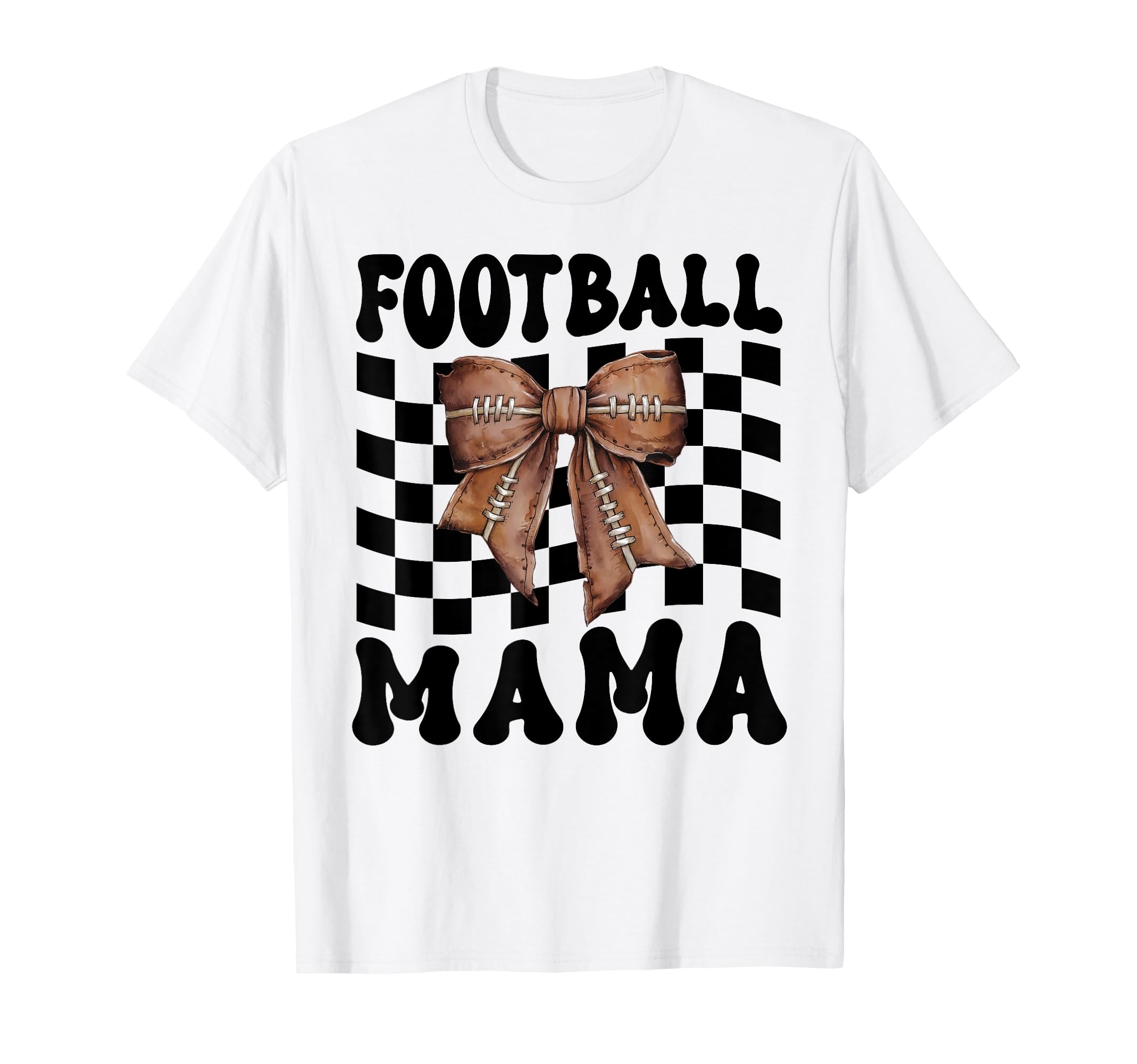Football Mama Coquette Bow Funny Game T-Shirt - Unique Graphic Men Women - T-Shirt, Sweatshirt, Hoodie