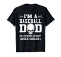 Im Baseball Dad Skull Softball Player T-Shirt - Custom Art Print Men Women - T-Shirt, Sweatshirt, Hoodie