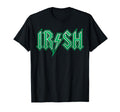 St Patricks Day Heavy Metal Rock T-Shirt - Custom Art Print for Adults - T-Shirt, Sweatshirt, Hoodie