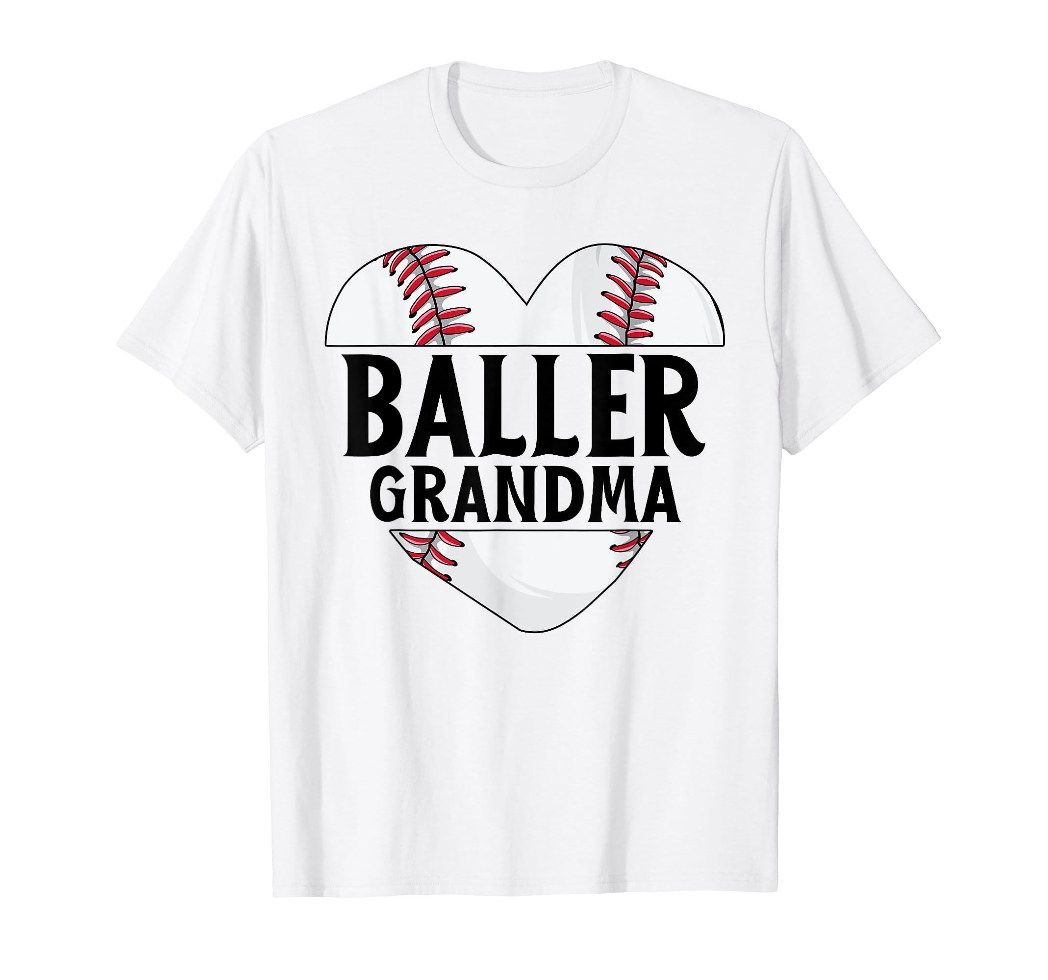 Baseball Grandma Shirts Gift Baller T-Shirt - Minimalist Print for Adults - T-Shirt, Sweatshirt, Hoodie