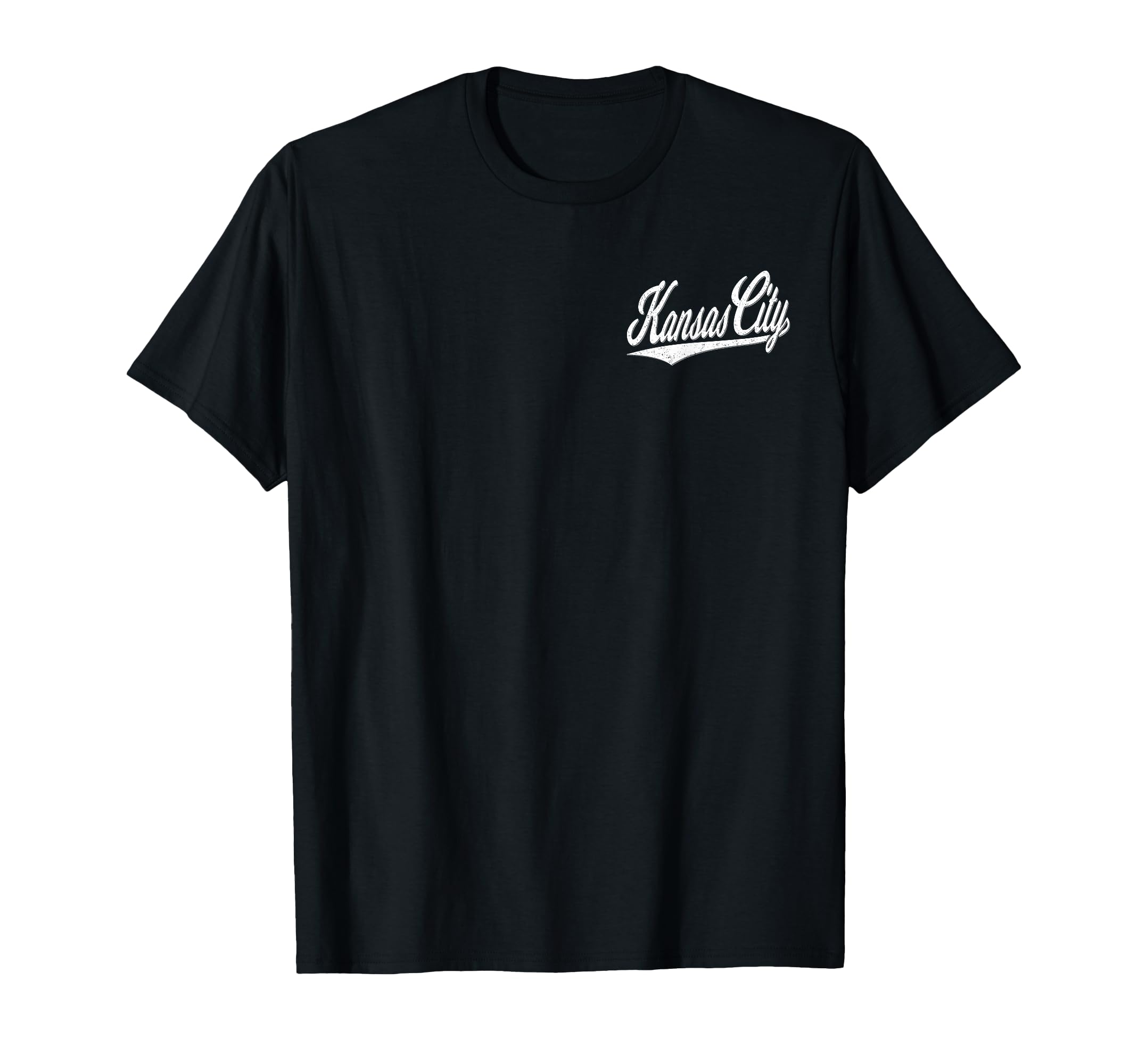 Kansas City Varsity Script Sports T-Shirt - Trendy Graphic for Adults - T-Shirt, Sweatshirt, Hoodie