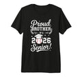 Proud Brother 2026 Senior Baseball T-Shirt - Custom Art Print for Adults - T-Shirt, Sweatshirt, Hoodie
