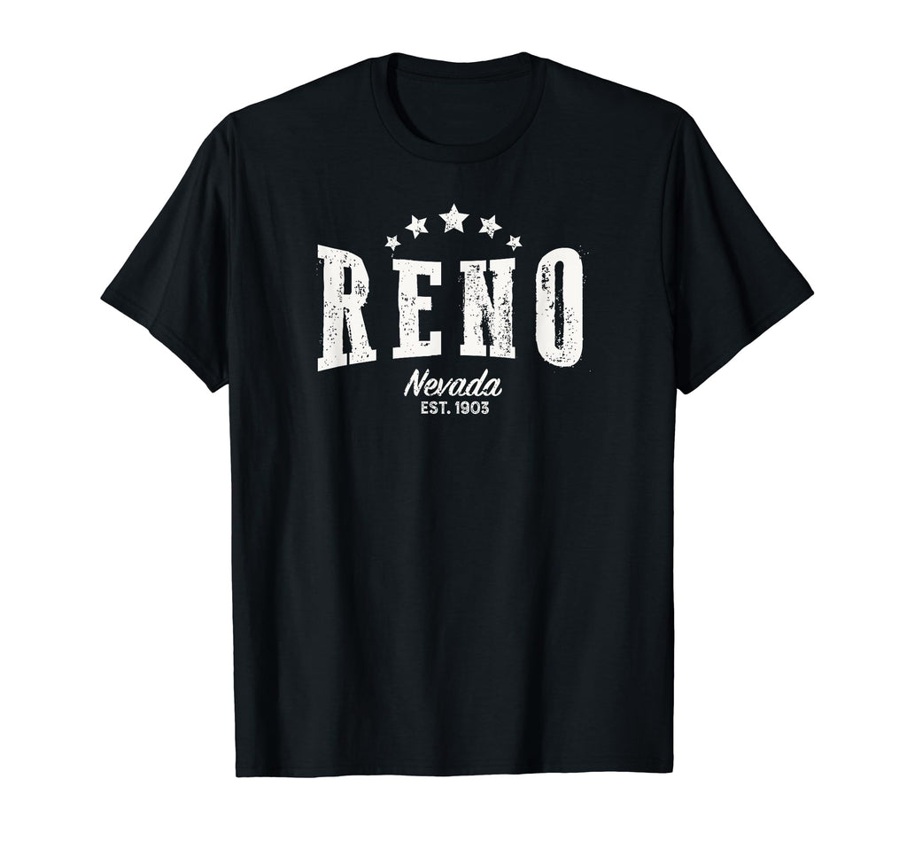 Reno Nv Distressed Home City Pride T-Shirt - Unique Graphic Men Women - T-Shirt, Sweatshirt, Hoodie