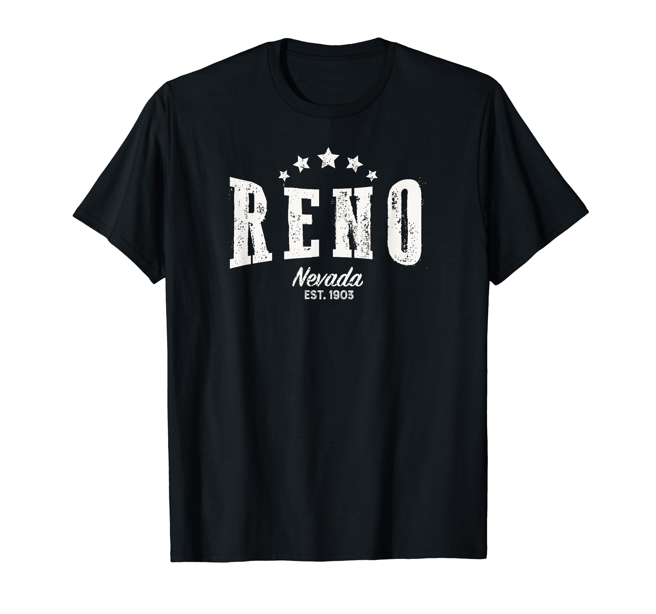 Reno Nv Distressed Home City Pride T-Shirt - Unique Graphic Men Women - T-Shirt, Sweatshirt, Hoodie