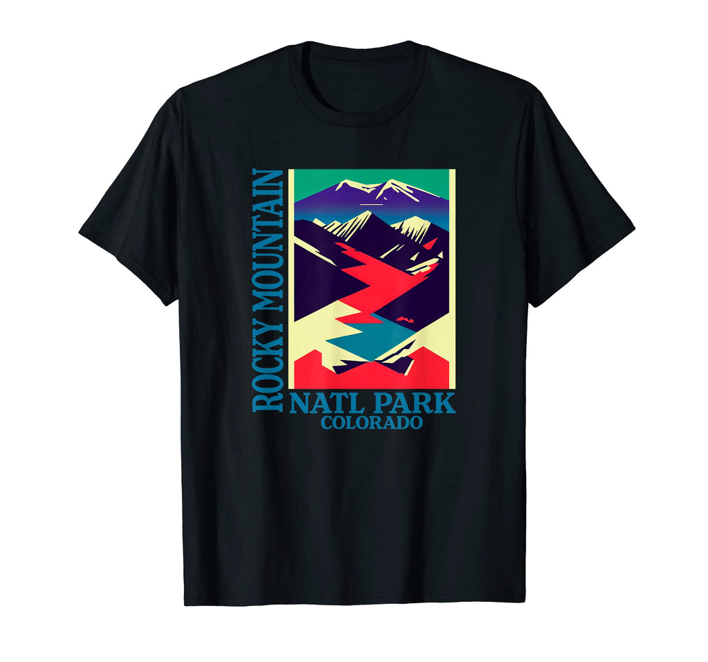 Colorado Rocky Mountain National Park T-Shirt - Custom Art Print for Adults - T-Shirt, Sweatshirt, Hoodie