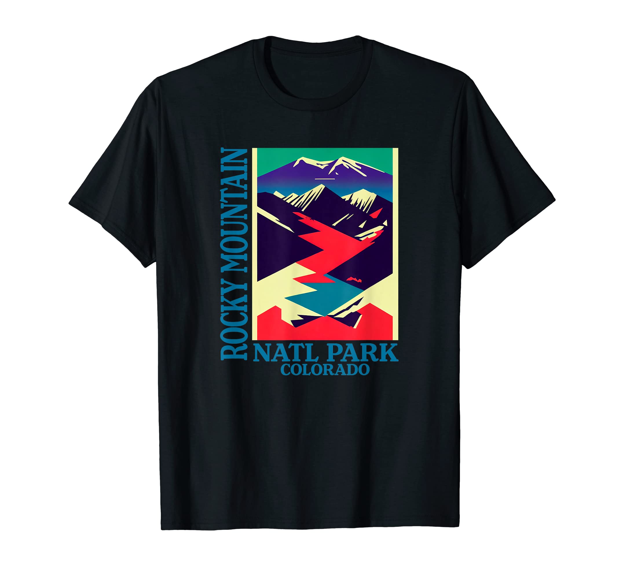 Colorado Rocky Mountain National Park T-Shirt - Custom Art Print for Adults - T-Shirt, Sweatshirt, Hoodie