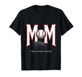 Field Mom Fierce Baseball Mom T-Shirt - Aesthetic Graphic Men Women - T-Shirt, Sweatshirt, Hoodie