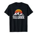 Telluride Mountain Sun Distressed T-Shirt - Graphic Print Unisex - T-Shirt, Sweatshirt, Hoodie