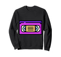 Vhs Video Cassette Tape Tv Sweatshirt - Casual Everyday Wear for Adults - T-Shirt, Sweatshirt, Hoodie
