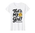 Thats My Proud Softball Mom Mama T-Shirt - Aesthetic Graphic for Adults - T-Shirt, Sweatshirt, Hoodie