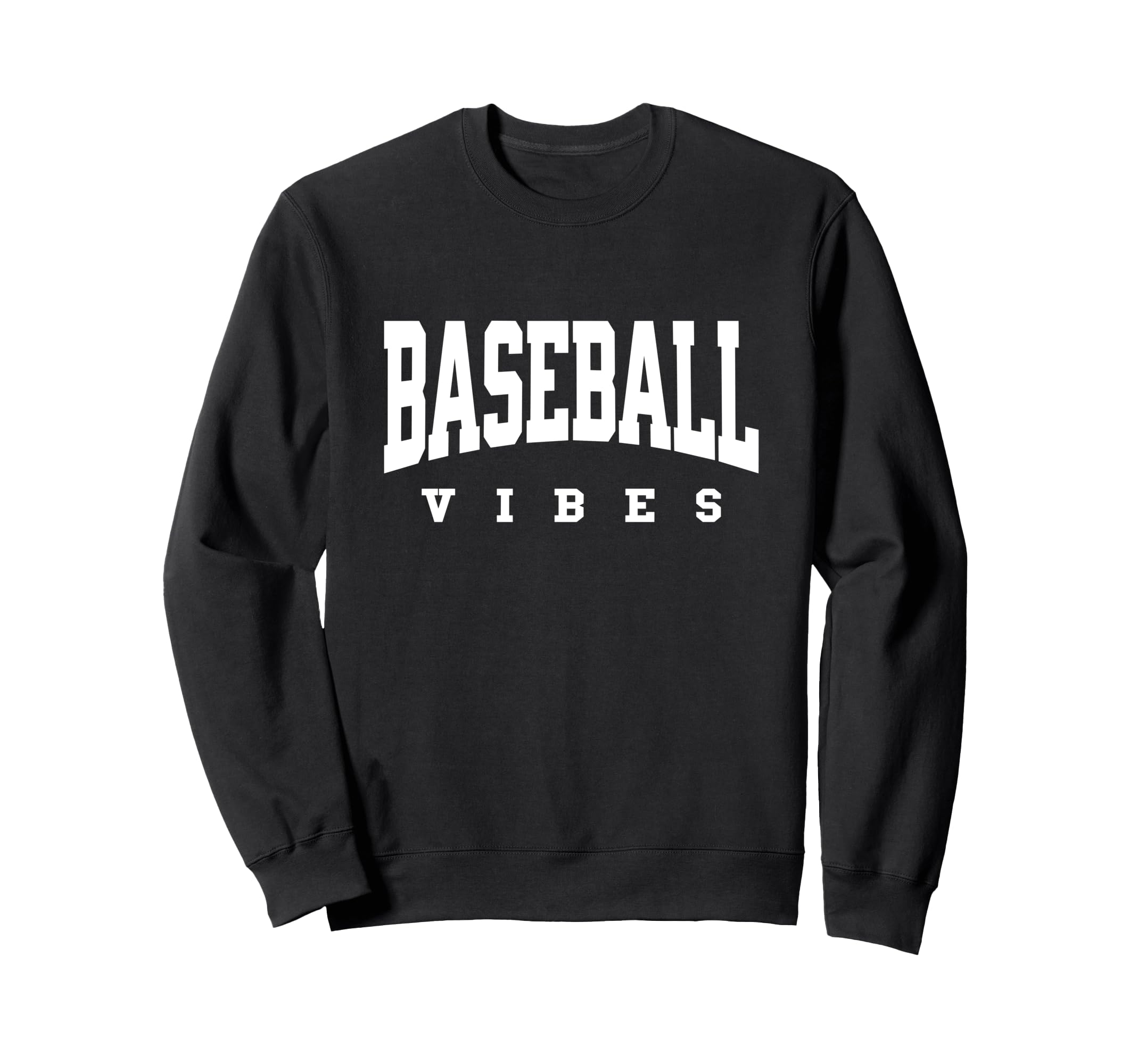 Baseball Vibes Baseball Mom Coach Gift Sweatshirt - Unique Graphic Unisex - T-Shirt, Sweatshirt, Hoodie